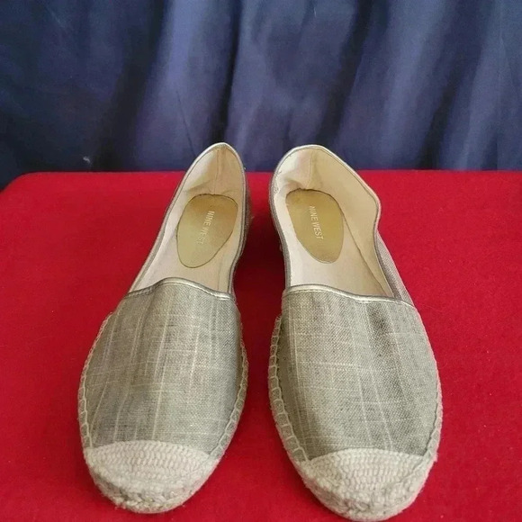 Nine West Espadrilles Flats 8M NWOT - Picture 1 of 5
